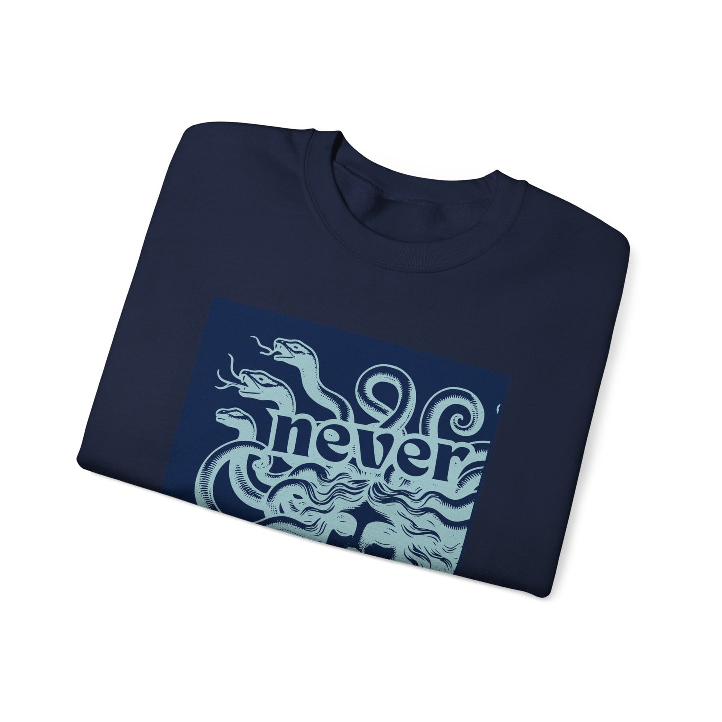 NEVER GOING BACK MEDUSA Gender-Neutral Classic Sweatshirt