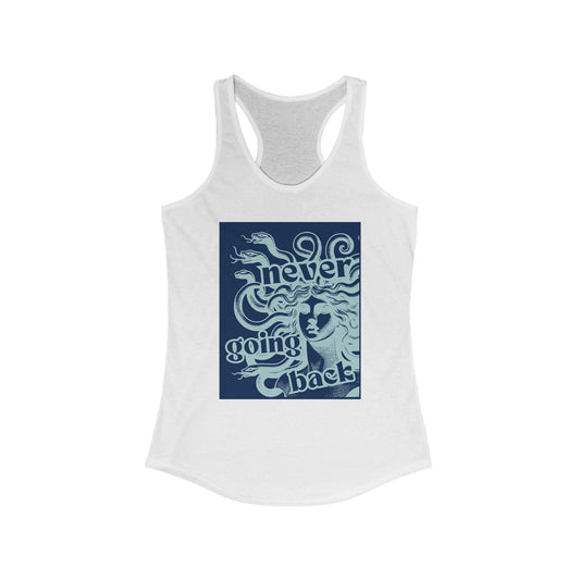 NEVER GOING BACK MEDUSA Women's Ideal Racerback Tank