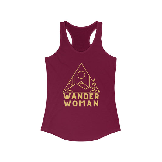 WANDER WOMAN Women's Ideal Racerback Tank