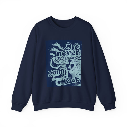 NEVER GOING BACK MEDUSA Gender-Neutral Classic Sweatshirt