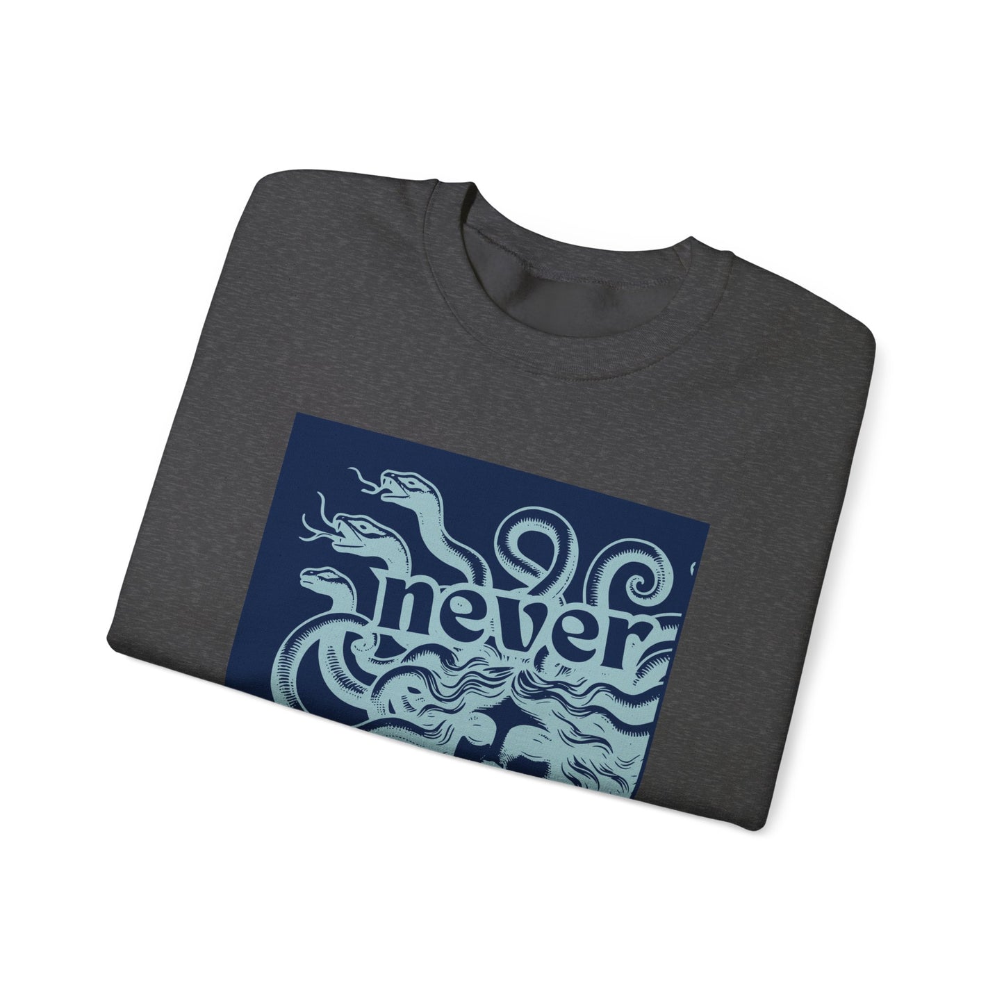 NEVER GOING BACK MEDUSA Gender-Neutral Classic Sweatshirt