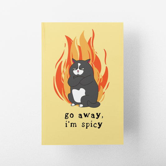 GO AWAY, I'M SPICY Bullet/Lined Journal (Copy)