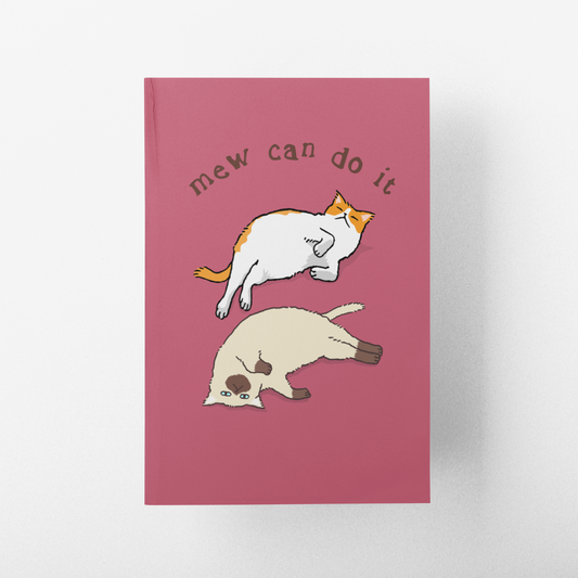 MEW CAN DO IT Bullet/Lined Journal